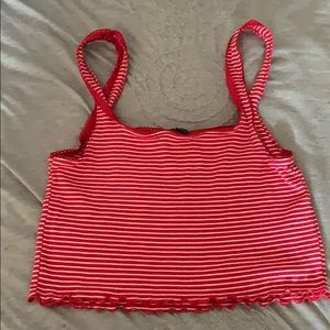 Red Crop Top
